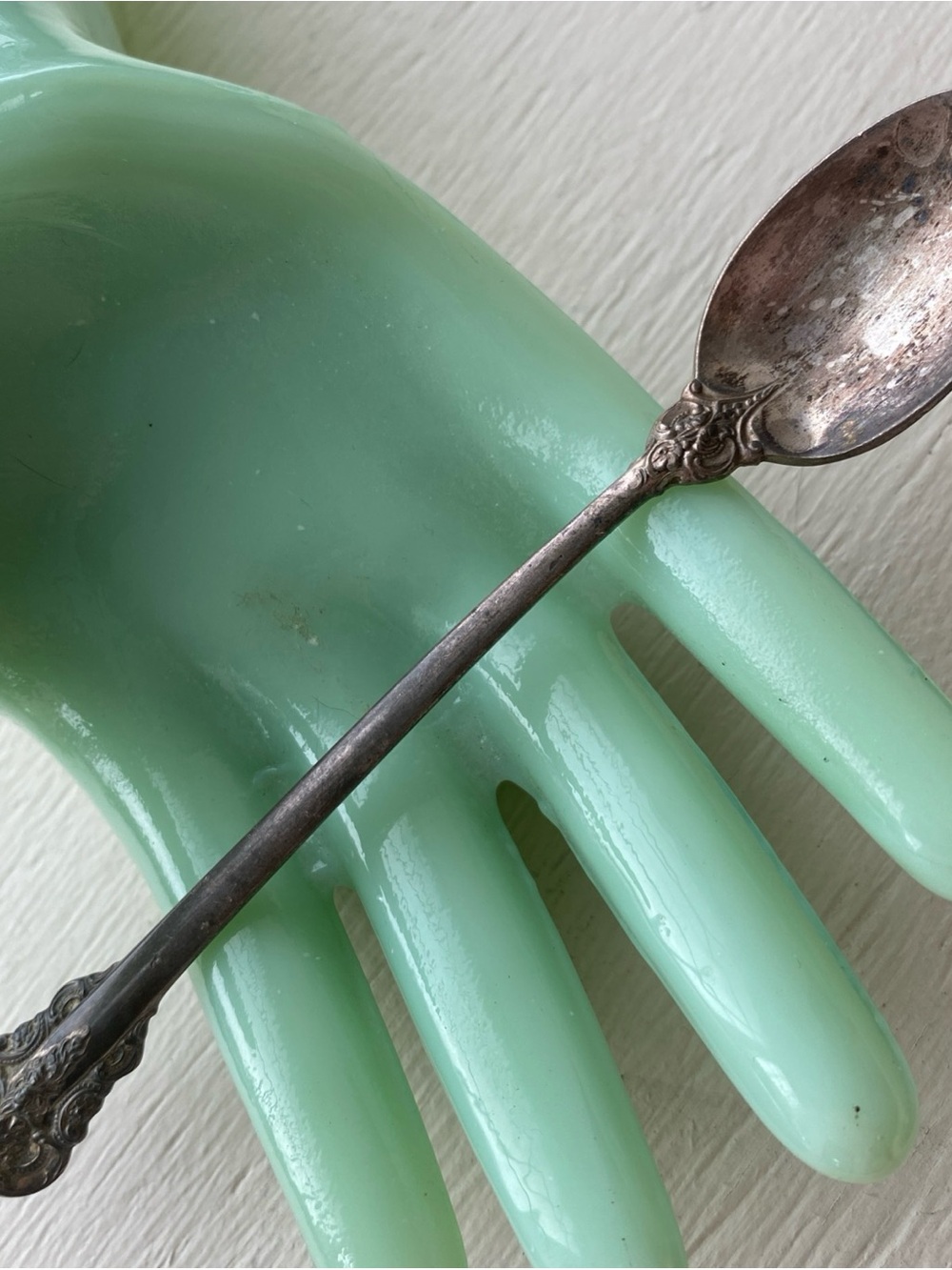 Vintage Wallace Grande Baroque Sterling Silver Iced Tea Spoon 1
